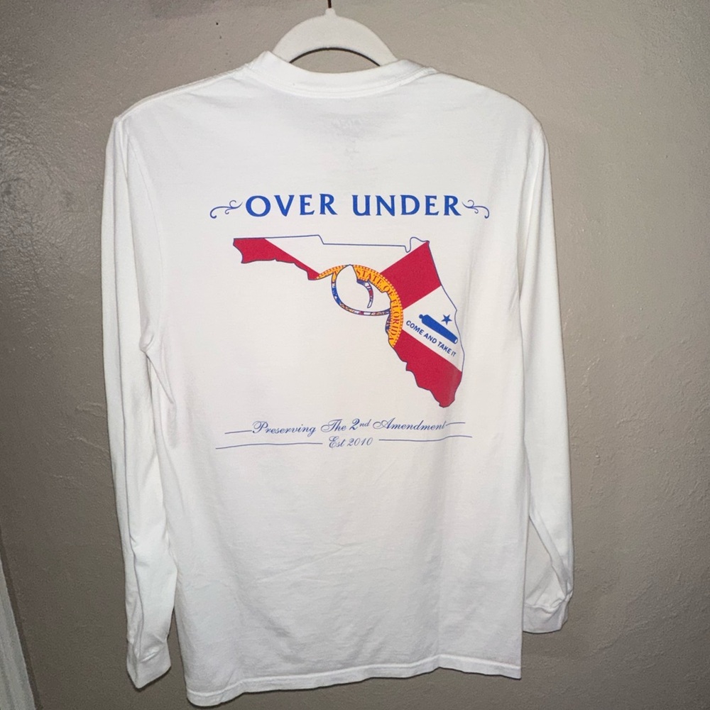 Over Under preserving the 2nd amendment Long Sleeve Tee